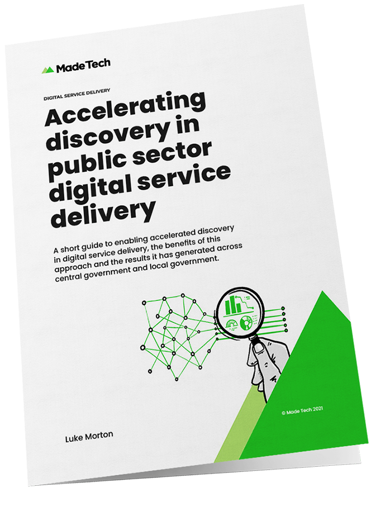 accelerated discovery in public sector digital service delivery cover