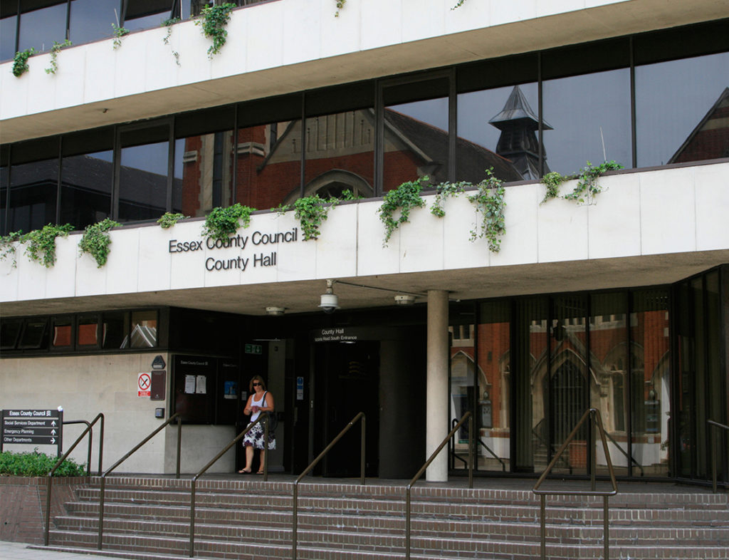 Essex County Council County Hall building