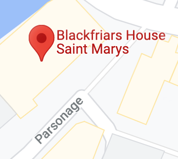 Image showing the google maps pin for the Made Tech office in Manchester