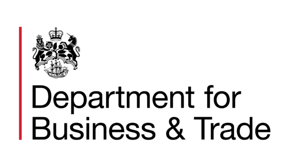 Department for Business and Trade DBT logo